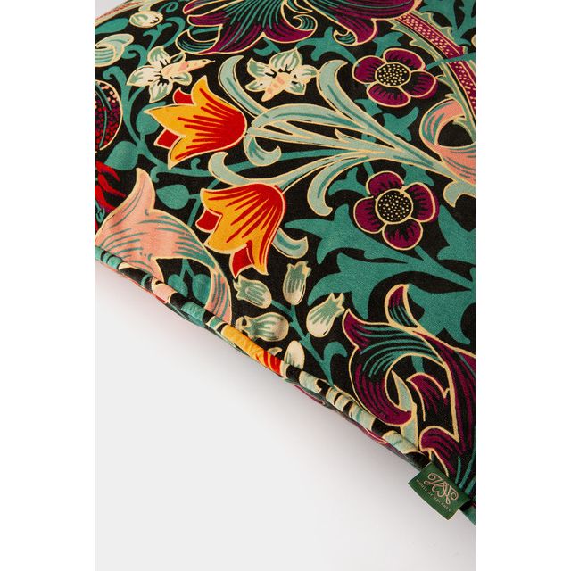 House of Hackney Golden Lily Velvet Pillow #1