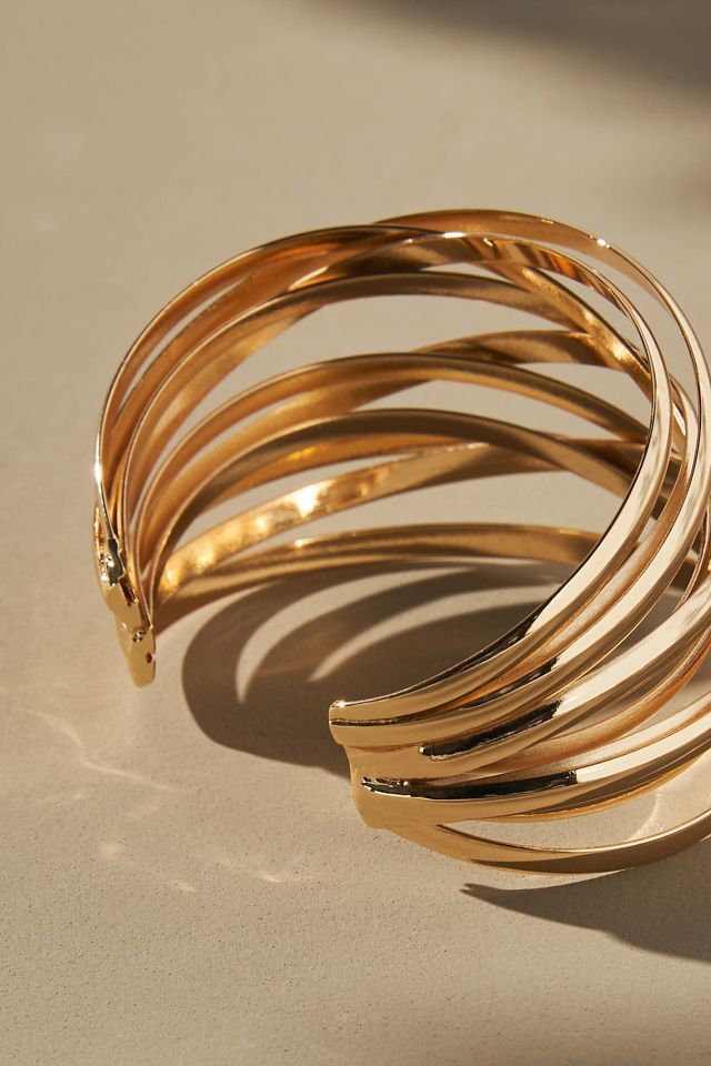 Modern Tangled Cuff Bracelet #1