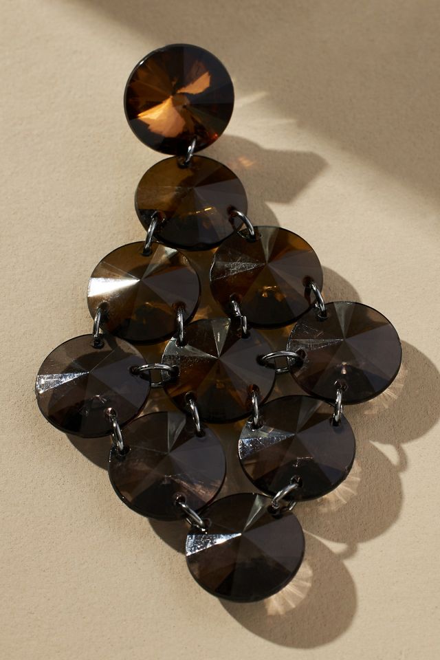 Crystal Chandelier Earrings #1