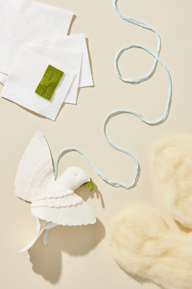 Felt Dove DIY Kit AnthroLiving