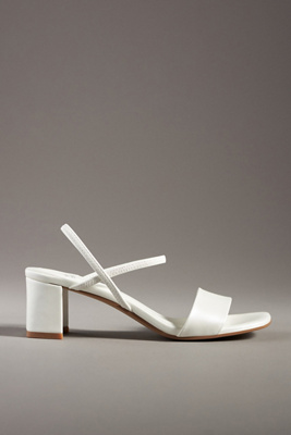 Jeffrey Campbell Adapt Slingback Sandal In White