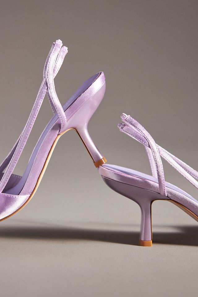 Jeffrey Campbell Bow Slingback Kitten Heels #4