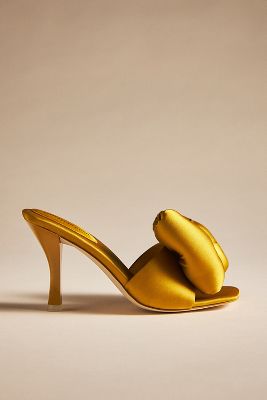 Jeffrey Campbell Bow Down Heels In Yellow