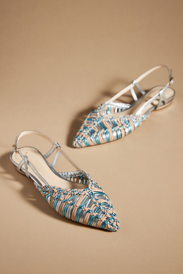 Guilhermina Woven Flats #1