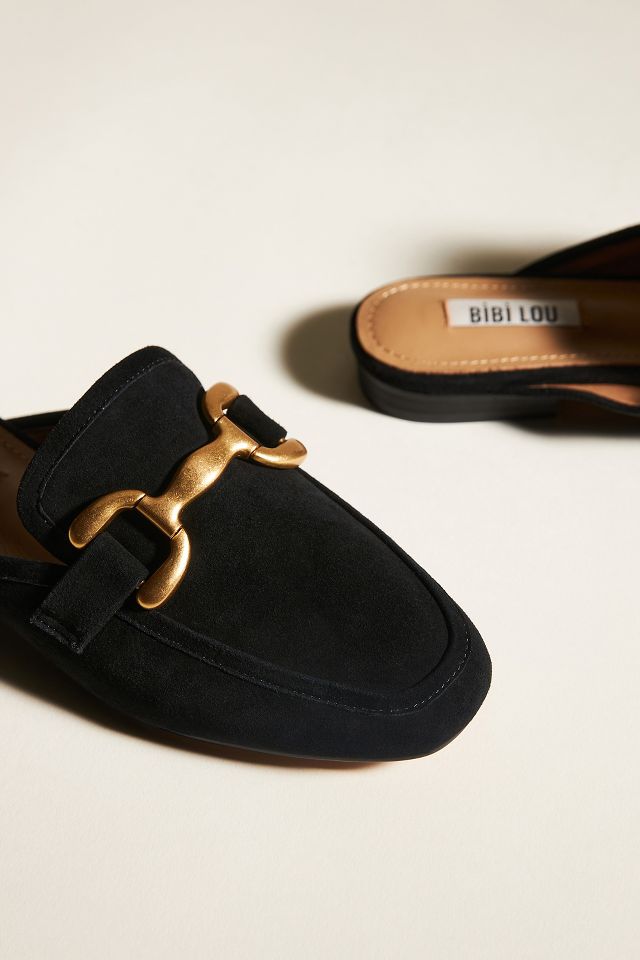 Bibi Lou Zagreb Suede Slip-On Loafers | Anthropologie UK