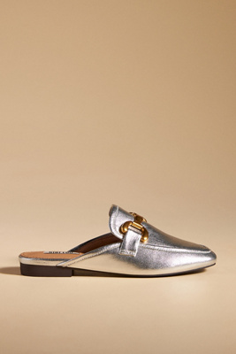 Bibi Lou Zagreb Slip-on Loafers In Silver