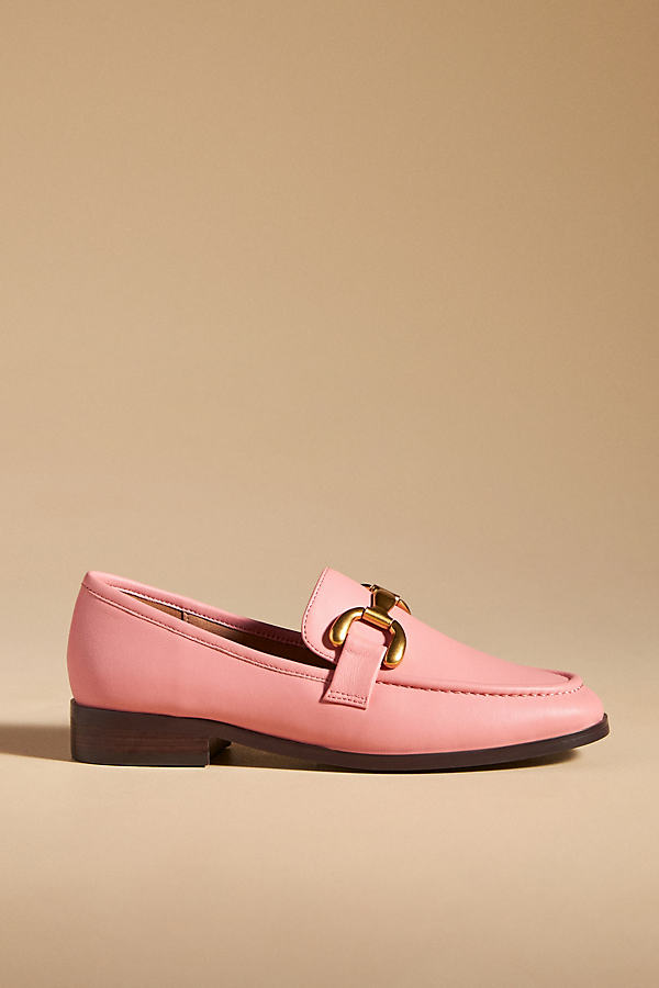 Bibi Lou Zagreb Leather Loafers In Pink