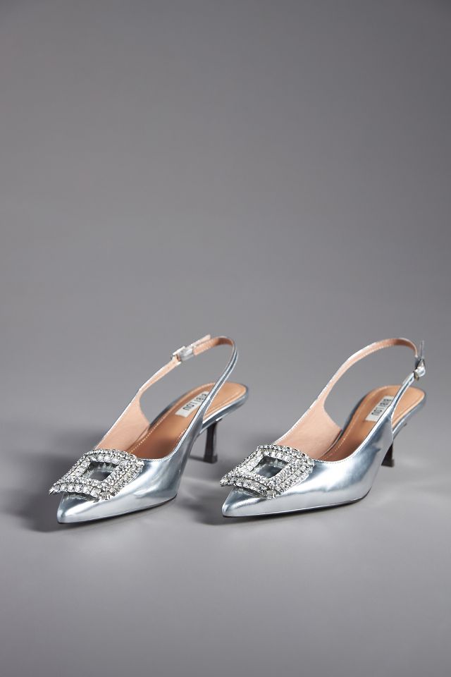 Bibi Lou Aoi Slingback Kitten Heels #3