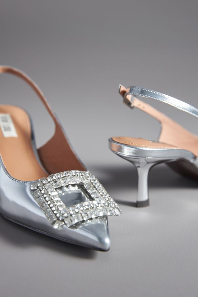 Bibi Lou Aoi Slingback Kitten Heels #4
