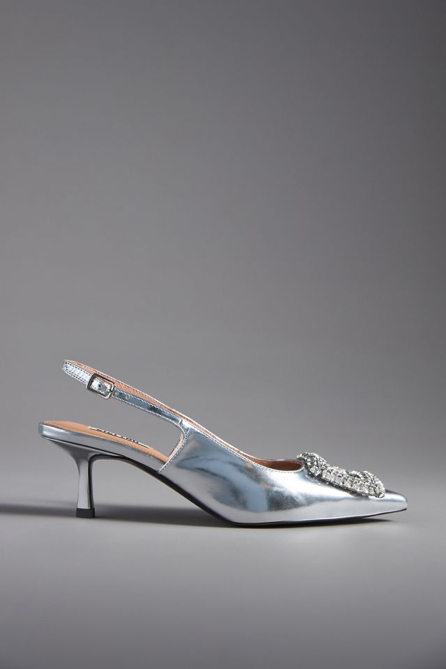 Bibi Lou Aoi Slingback Kitten Heels #1