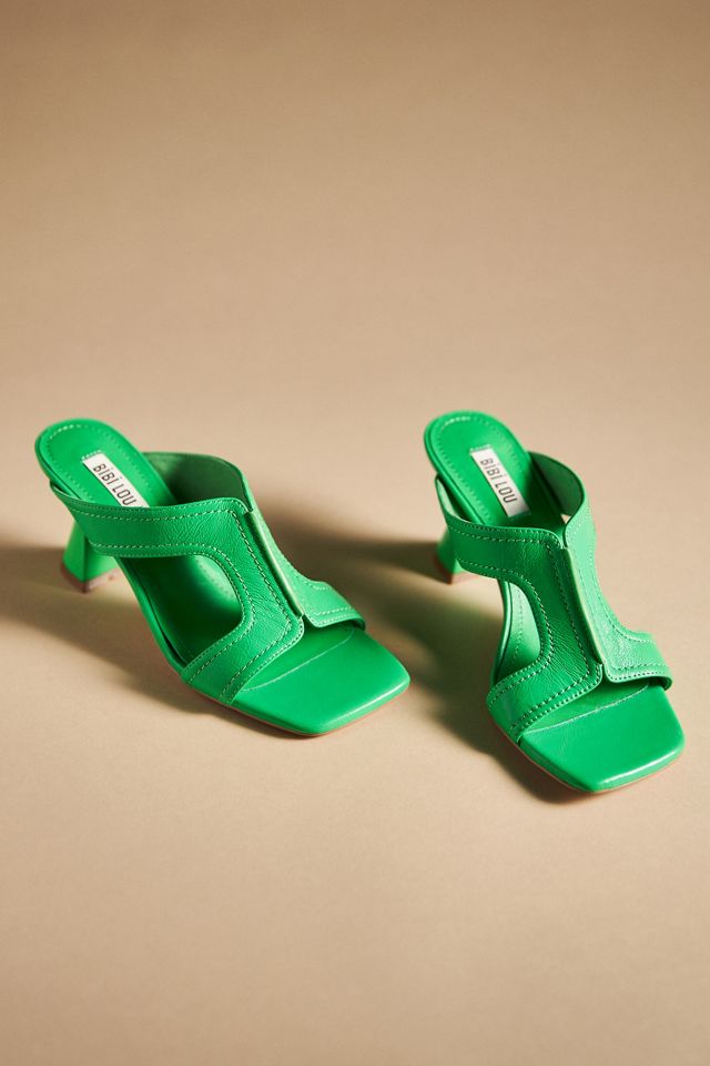Bibi Lou Cutout Mule Heels #1