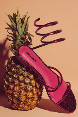 Lola Cruz Piale Sandals In Pink