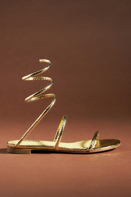 Lola Cruz Piale Sandals In Gold