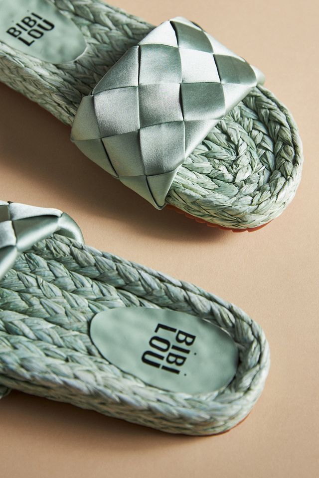 Bibi Lou Satin Slide Sandals #2