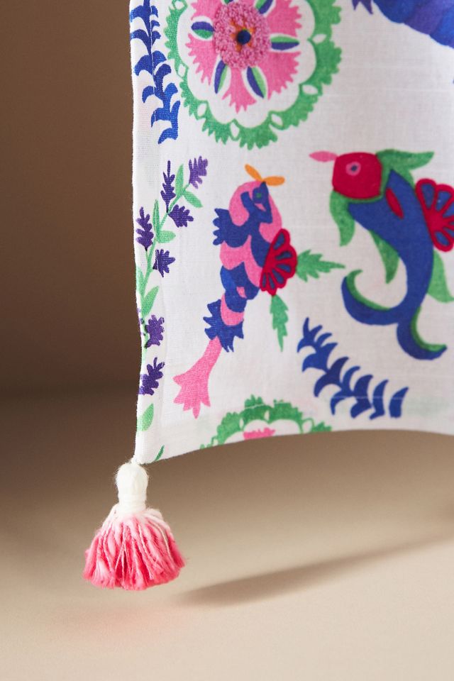 Suzani Fish Dish Towel #1