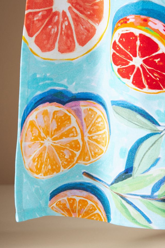 Citrus Splash Dish Towel #1