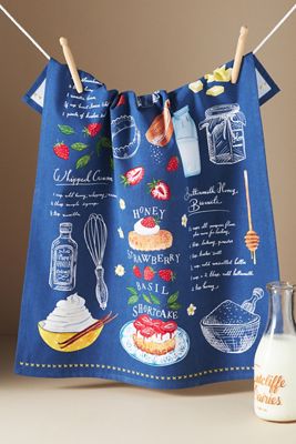 Strawberry Shortcake Dish Towel