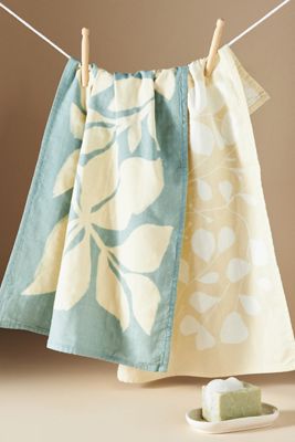 Sun Shadow Dish Towels, Set of 2