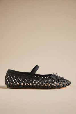 Loeffler Randall Leonie Ballet Flats In Black