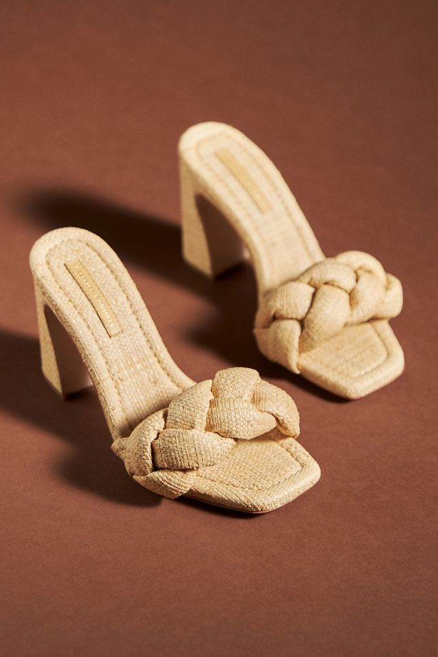 Loeffler Randall Freya Braided Curve Mule Heels #1