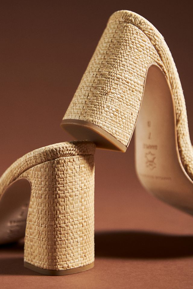 Loeffler Randall Freya Braided Curve Mule Heels #3