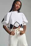 Custom Inked Bow Back Crop Top - Lycra
