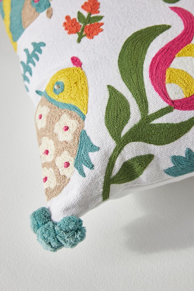 Embroidered Esti Pillow #2