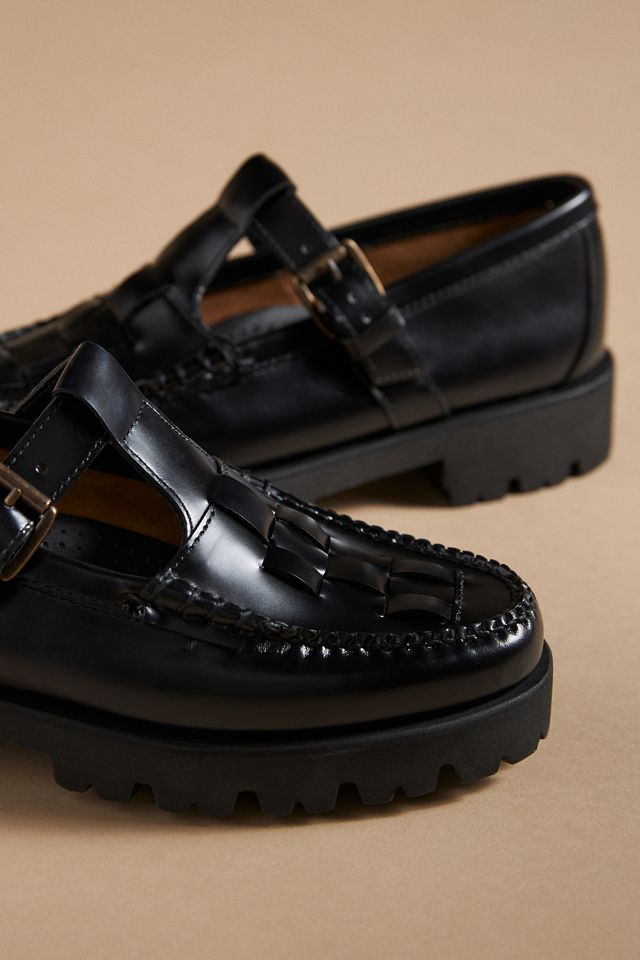 G.H.BASS Fisherman Mary Jane Flats #3