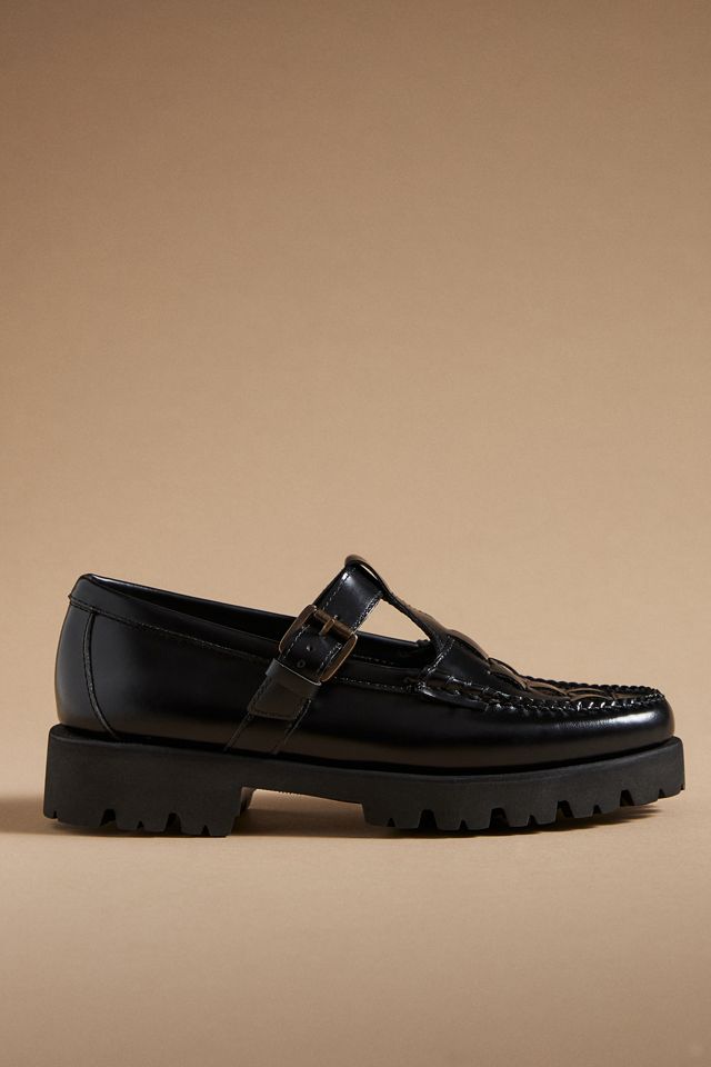 G.H.BASS Fisherman Mary Jane Flats #1