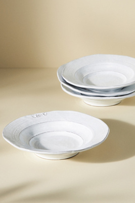 Anthropologie Set Of 4 Glenna Pasta Bowls