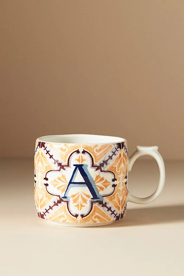 anthropologie.com | Mezze Monogram Mug