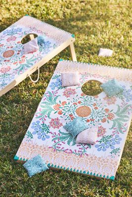 Ellen Merchant Cornhole Game