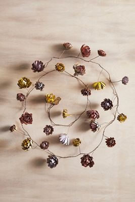 Strawflower Iron Garland