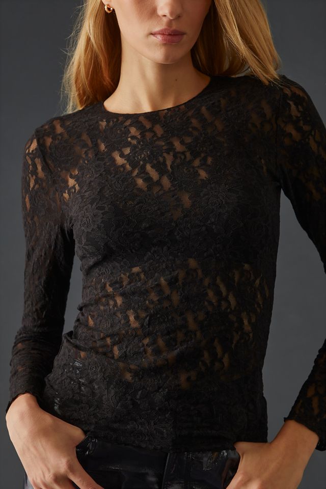Hanky Panky Signature Lace Long-Sleeve Top #3