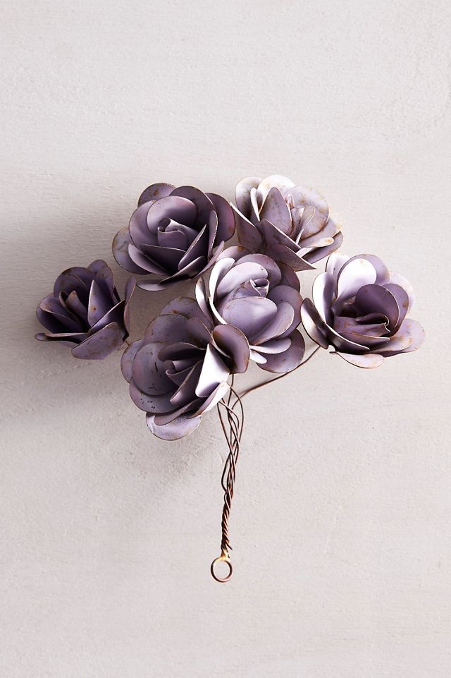 Lavender Rose Iron Bunch #1