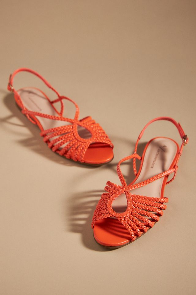 By Anthropologie Strappy Flats #1