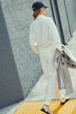 Varley Ascot track pants - Neutrals