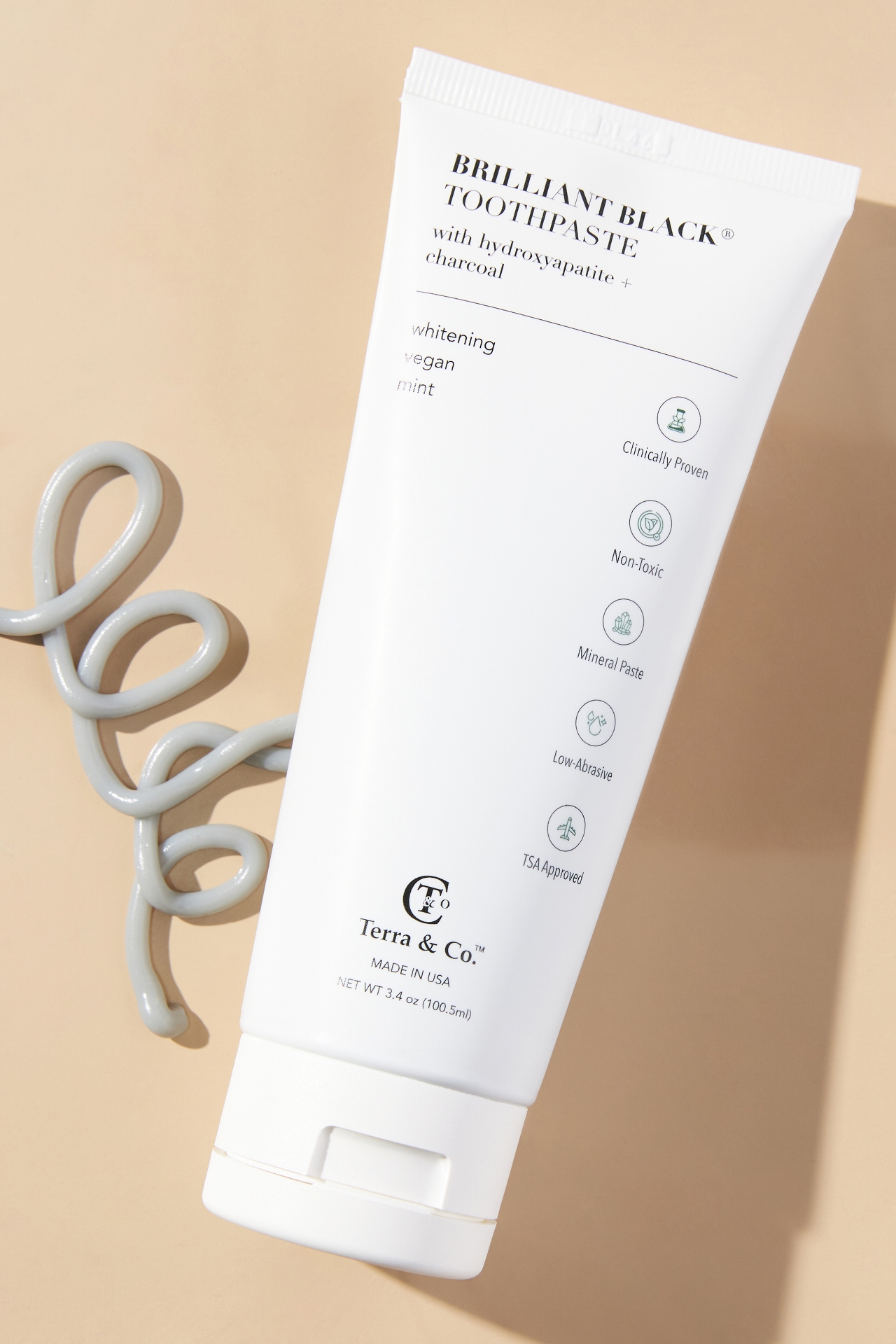 Terra & Co. Brilliant Black Toothpaste