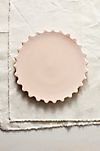 Scalloped Ceramic Plate #1