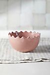 Scalloped Ceramic Bowl, Medium #1