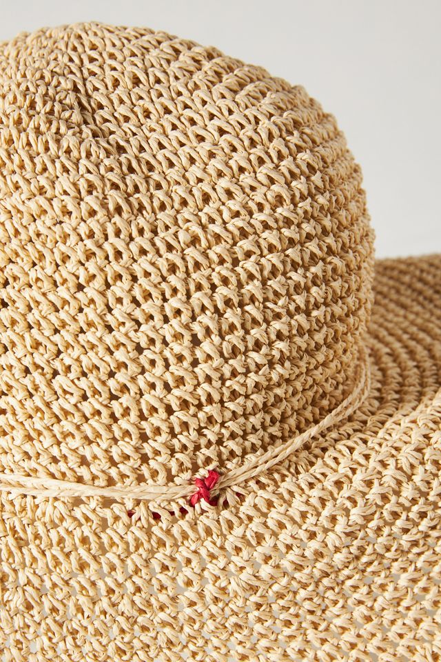 Becksöndergaard Lobster Straw Hat | Anthropologie display picture 3
