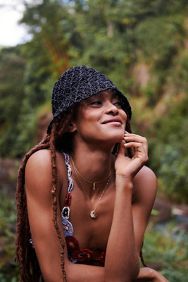 Wyeth Structured Woven Bucket Hat | Anthropologie display picture 1