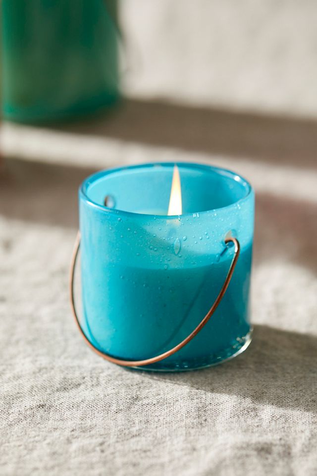 Hanging Colorful Glass Citronella Candle #2