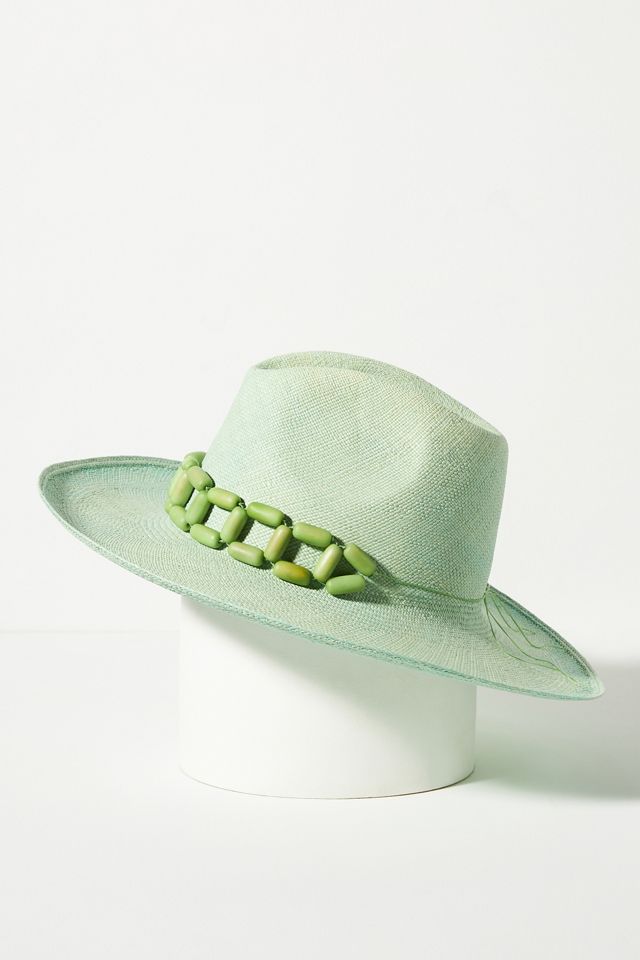Anthropologie Rancher Artesano Tie Dye Trim Straw Hat Size L Tie-Dye Trimmed Straw Rancher | Anthropologie main image 4