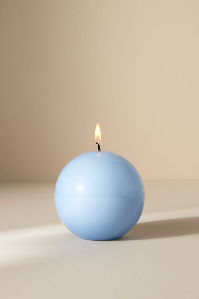 Wax Sphere Candle #1