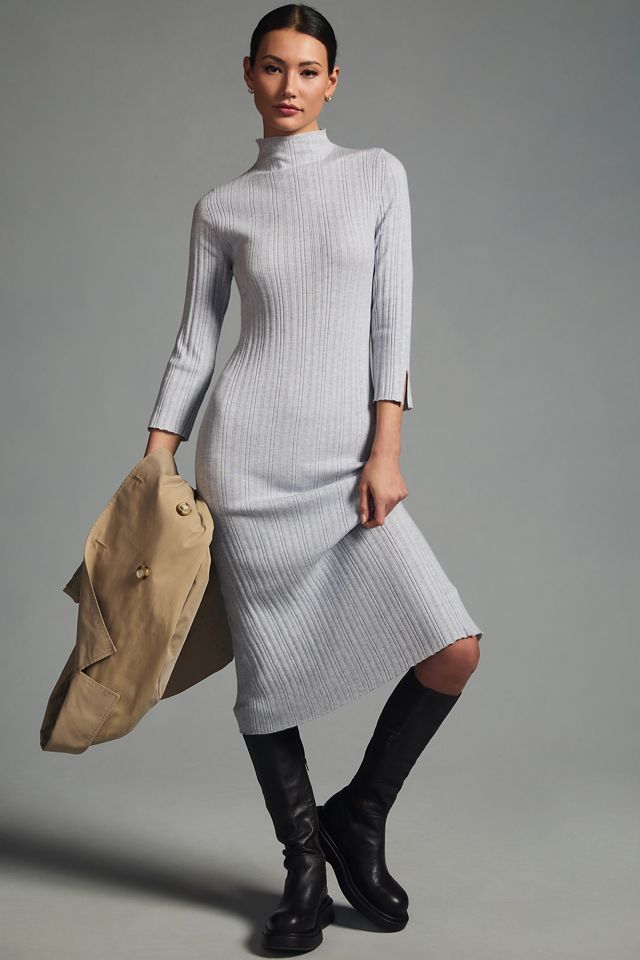 Daily Practice by Anthropologie Textured Column Sweater Dress |  Anthropologie