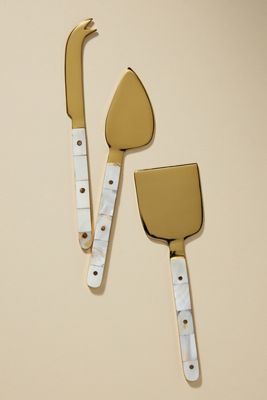 Lucinda Cheese Knives, Set of 3