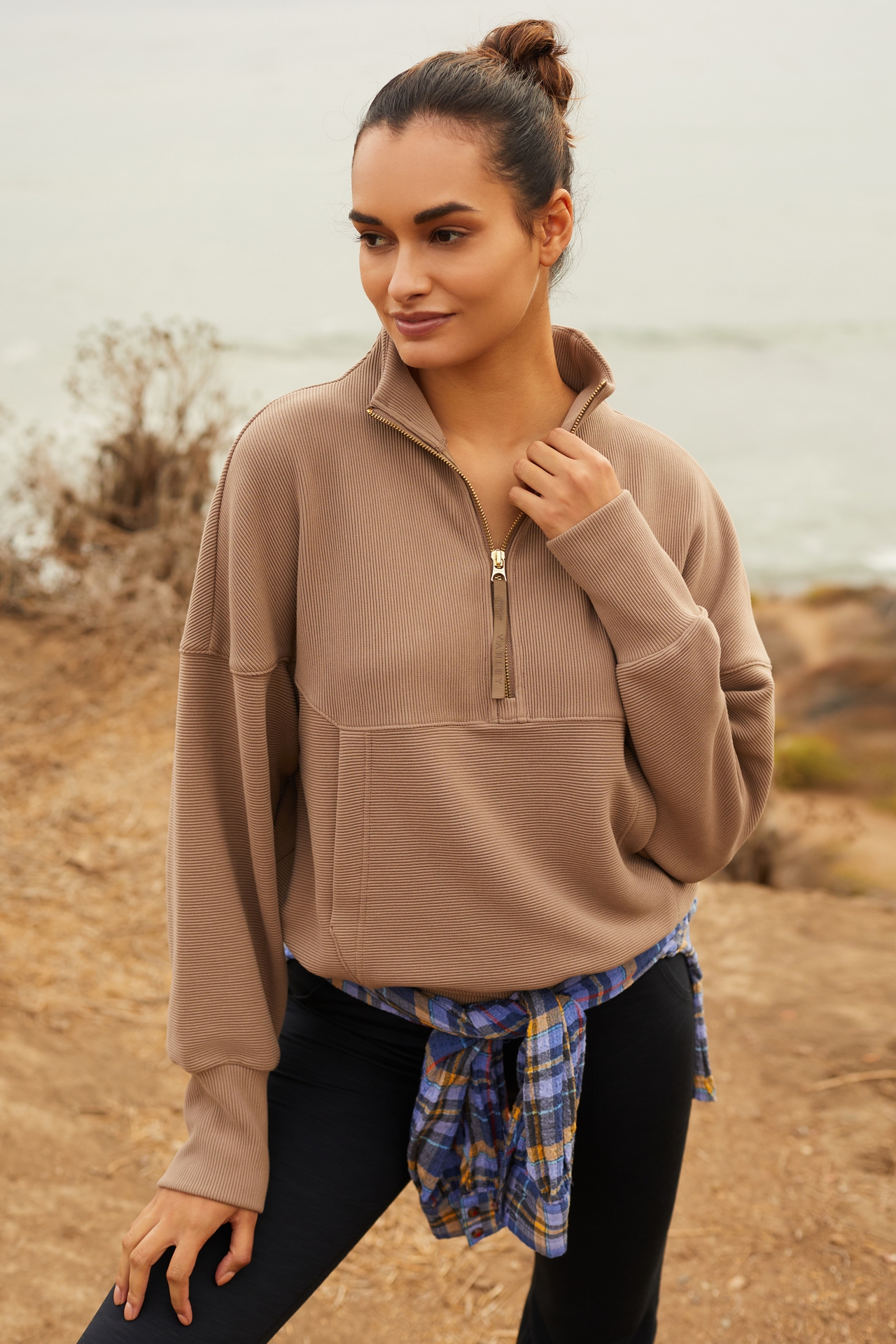 Varley Acadia Half Zip Sweatshirt