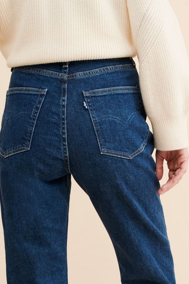 Levi's 701 High-Rise Straight Jeans | Anthropologie