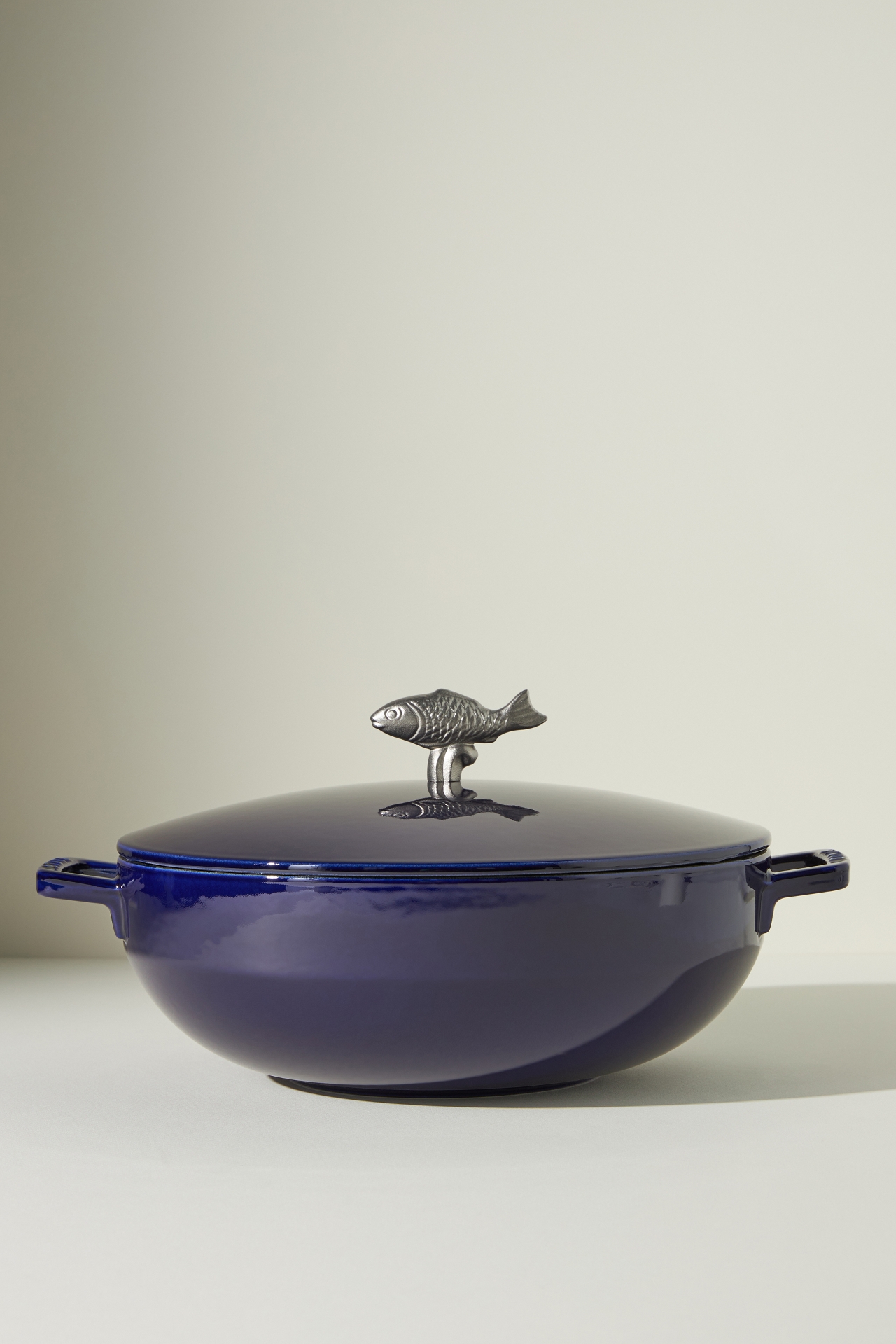 Staub 5 QT Cast Iron Bouillabaisse Pan